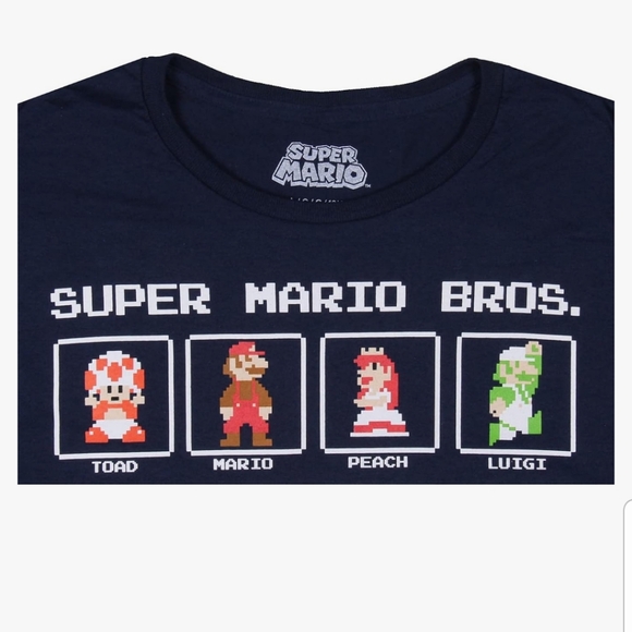 NINTENDO SUPER MARIO BROTHERS MENS TSHIRT NEW WITH TAGS 3XL GAMER OLD SCHOOL VTG - Picture 4 of 9